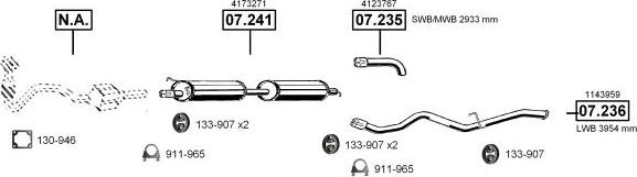 Asmet FO075175 - Sistem de esapament allinparts.ro