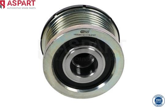 ASPART 8AFR1009 - Fulie, alternator - allinparts.ro
