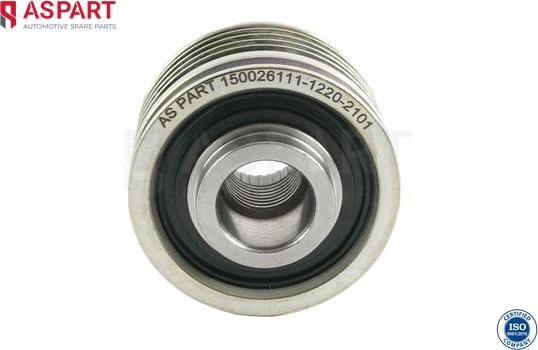 ASPART 8AFR1026 - Fulie, alternator - allinparts.ro