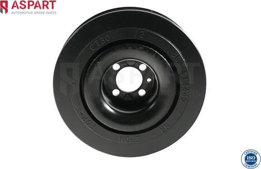 ASPART 8CBP1074 - Fulie curea, arbore cotit allinparts.ro