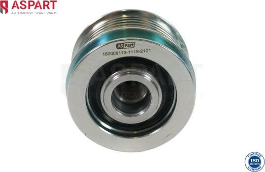 ASPART 8DGP1017 - Fulie, alternator - allinparts.ro
