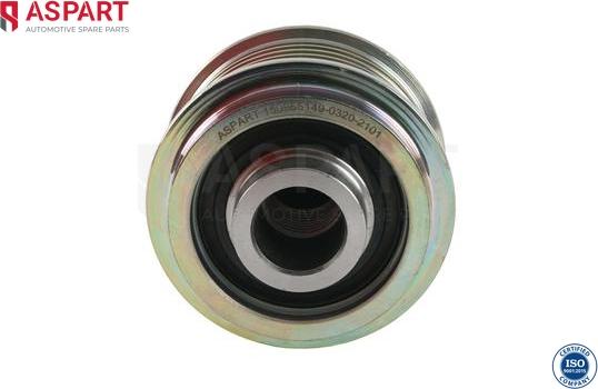 ASPART 8DGP1144 - Fulie, alternator - allinparts.ro