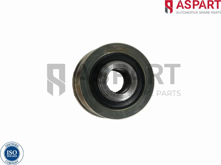 ASPART 8DGP1147 - Fulie, alternator - allinparts.ro
