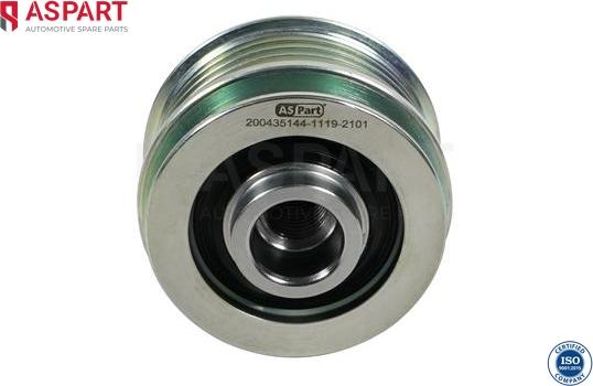 ASPART 8DGP1185 - Fulie, alternator allinparts.ro