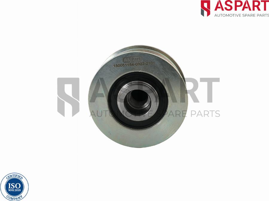 ASPART 8DGP1174 - Fulie, alternator - allinparts.ro