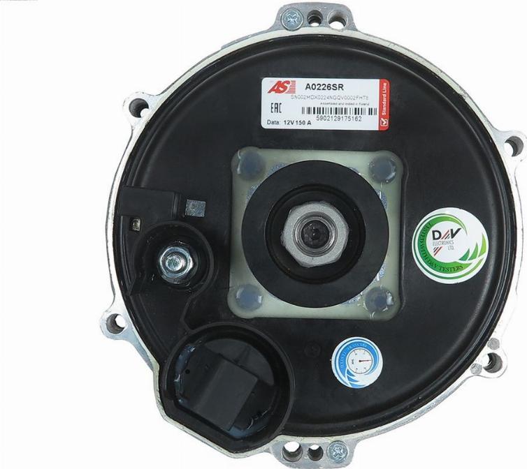AS-PL A0226SR - Generator / Alternator - allinparts.ro