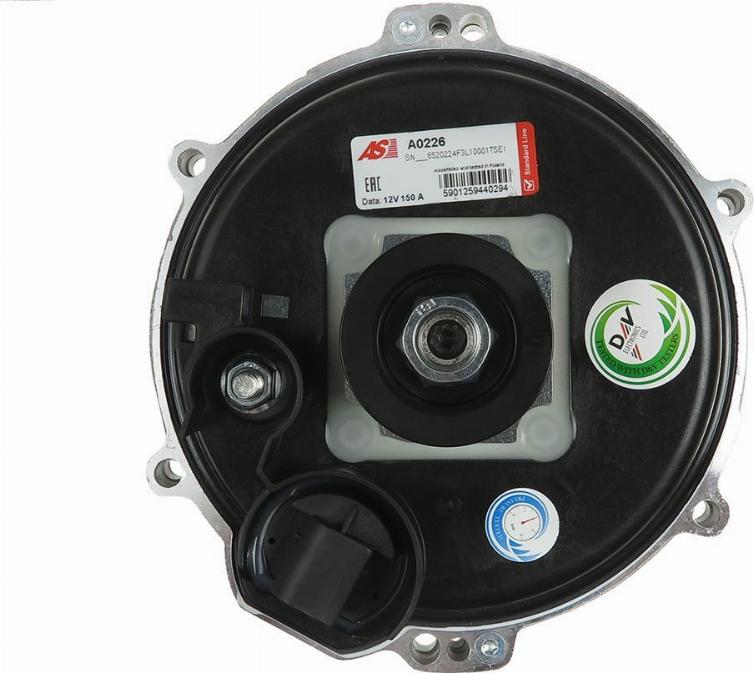 AS-PL A0226 - Generator / Alternator - allinparts.ro