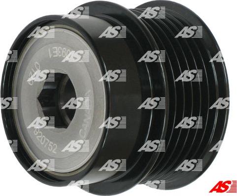 AS-PL AFP6046(LITENS) - Fulie, alternator - allinparts.ro