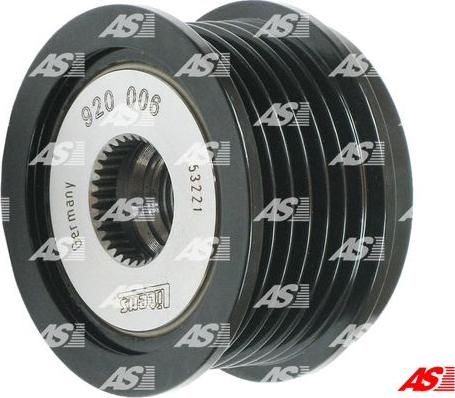 AS-PL AFP3038(LITENS) - Fulie, alternator allinparts.ro