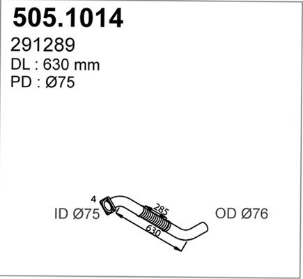 ASSO 505.1014 - Racord evacuare allinparts.ro