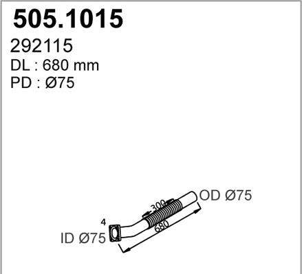 ASSO 505.1015 - Racord evacuare allinparts.ro