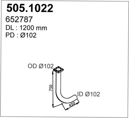 ASSO 505.1022 - Racord evacuare allinparts.ro