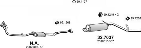 ASSO ART4206 - Sistem de esapament allinparts.ro