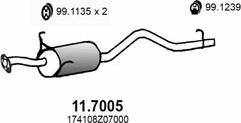 ASSO ART3287 - Sistem de esapament - allinparts.ro