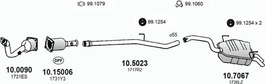 ASSO ART2789 - Sistem de esapament allinparts.ro