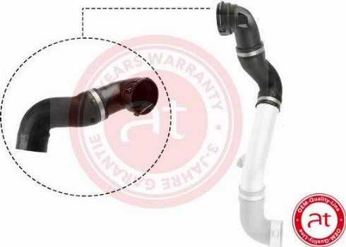 AT Autoteile AT21184 - Furtun aer supraalimentare - allinparts.ro