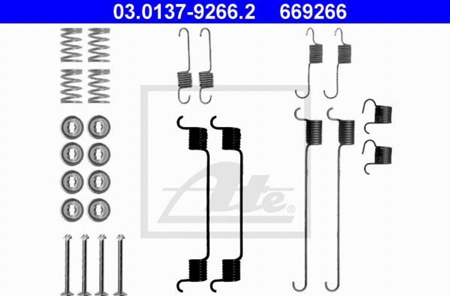 ATE 10.0515-0515.3 - Acumulator presiune, frana - allinparts.ro