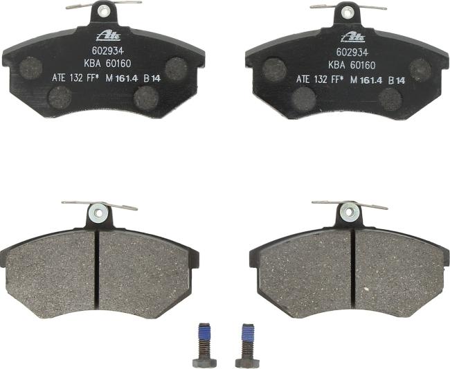 ATE 13.0460-2934.2 - Set placute frana,frana disc allinparts.ro