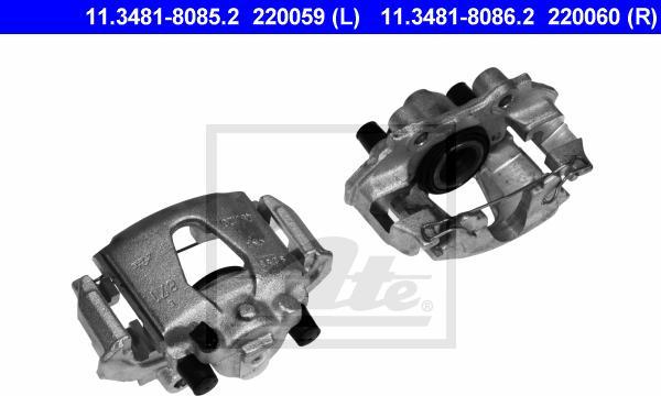 ATE 11.3481-8085.2 - Etrier frana allinparts.ro