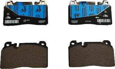 ATE-APAC 13.0466-9879.2 - Set placute frana,frana disc allinparts.ro