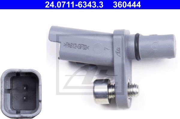 ATE-APAC 24.0711-6343.3 - Senzor,turatie roata allinparts.ro