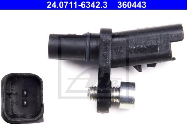 ATE-APAC 24.0711-6342.3 - Senzor,turatie roata allinparts.ro