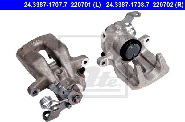 ATE 24.3387-1707.7 - Etrier frana allinparts.ro