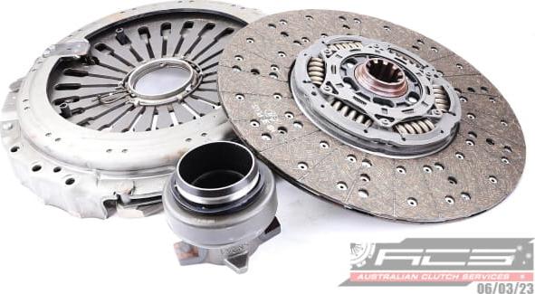 AUSTRALIAN CLUTCH KDF43011 - Set ambreiaj - allinparts.ro