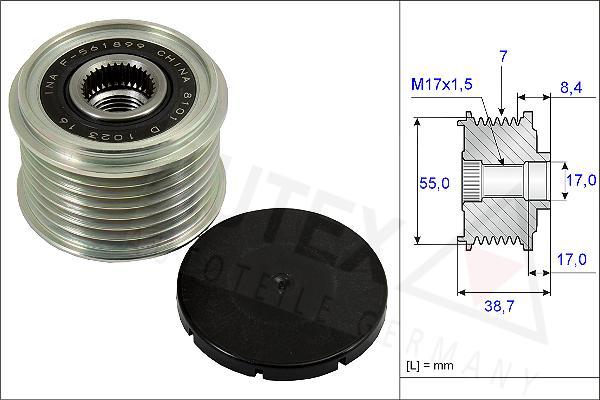 Autex 654853 - Fulie, alternator allinparts.ro