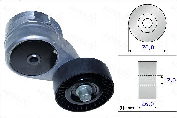 Autex 654869 - Intinzator curea, curea distributie - allinparts.ro