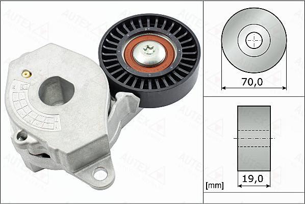 Autex 655119 - Intinzator curea, curea distributie - allinparts.ro