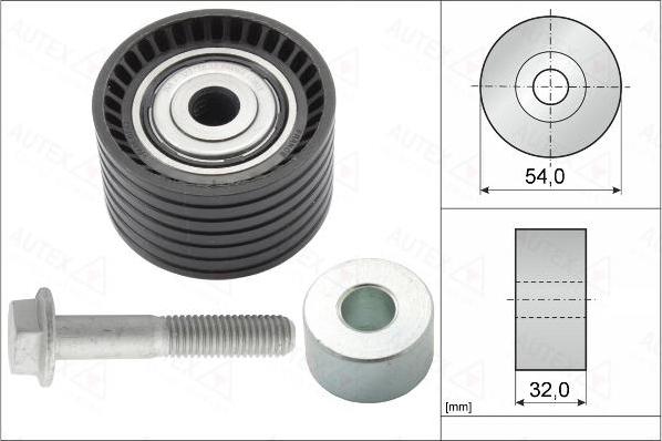 Autex 655112 - Rola ghidare / conducere, curea distributie allinparts.ro