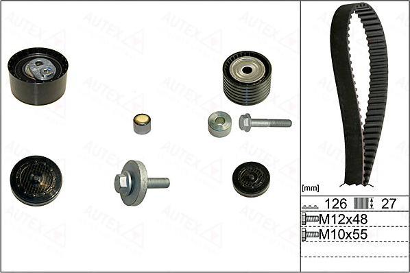 Autex 702920 - Set curea de distributie allinparts.ro