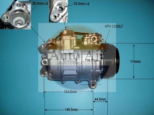 Auto Air Gloucester 14-9767 - Compresor, climatizare allinparts.ro