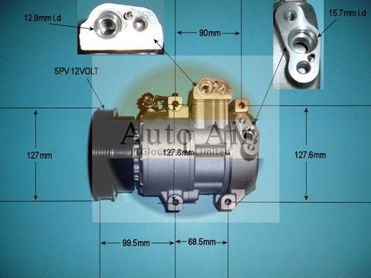 Auto Air Gloucester 14-9781 - Compresor, climatizare - allinparts.ro