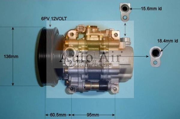 Auto Air Gloucester 14-0226 - Compresor, climatizare - allinparts.ro