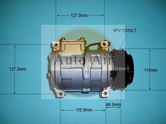 Auto Air Gloucester 14-0750P - Compresor, climatizare - allinparts.ro