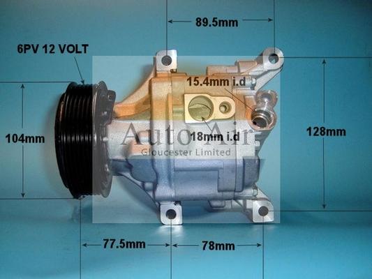 Auto Air Gloucester 14-0761 - Compresor, climatizare - allinparts.ro