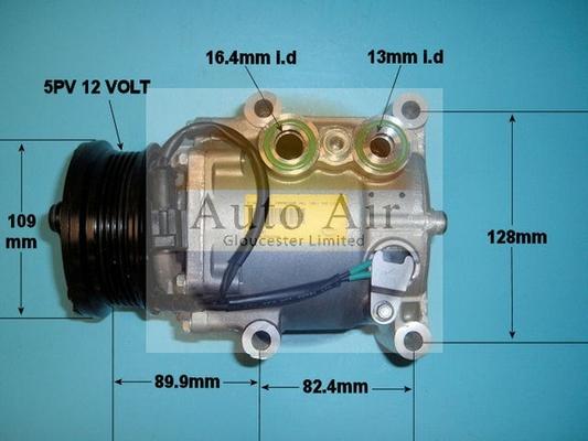 Auto Air Gloucester 14-1181 - Compresor, climatizare - allinparts.ro