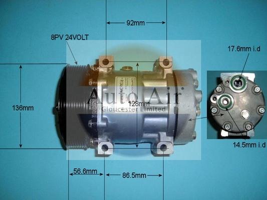 Auto Air Gloucester 14-8044P - Compresor, climatizare allinparts.ro