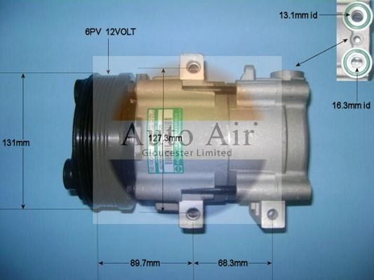 Auto Air Gloucester 14-8145P - Compresor, climatizare - allinparts.ro