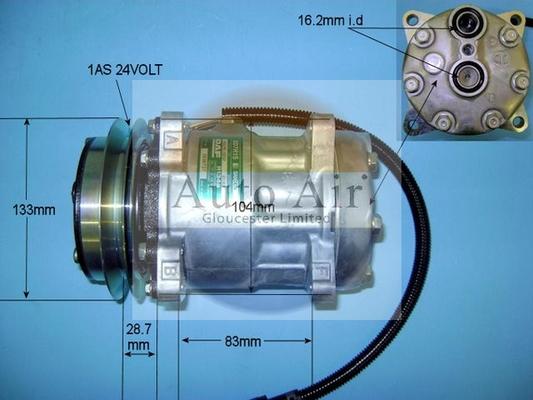 Auto Air Gloucester 14-8182 - Compresor, climatizare allinparts.ro