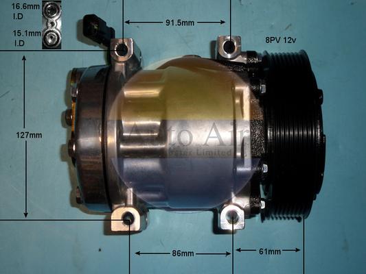Auto Air Gloucester 14-8121p - Compresor, climatizare allinparts.ro