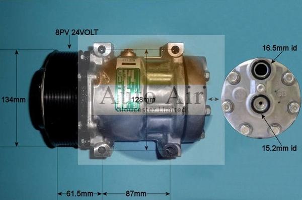 Auto Air Gloucester 14-8121 - Compresor, climatizare allinparts.ro