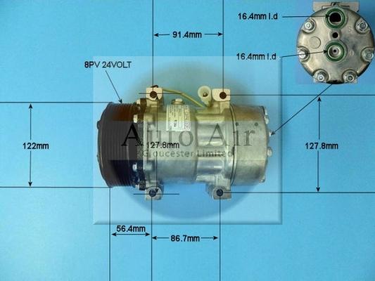 Auto Air Gloucester 14-8215P - Compresor, climatizare allinparts.ro