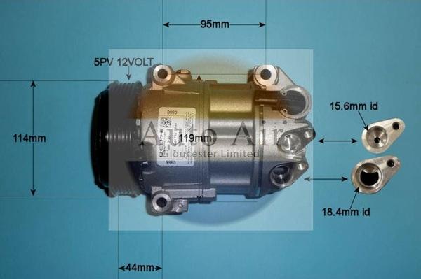 Auto Air Gloucester 14-2069 - Compresor, climatizare - allinparts.ro