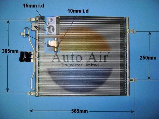 Auto Air Gloucester 16-1415 - Condensator, climatizare allinparts.ro