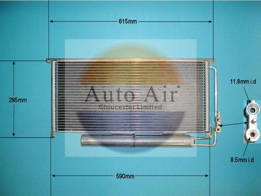 Auto Air Gloucester 16-1085 - Condensator, climatizare allinparts.ro