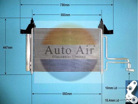 Auto Air Gloucester 16-1123 - Condensator, climatizare allinparts.ro