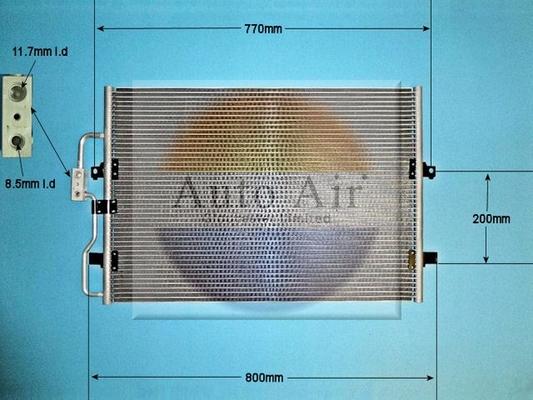 Auto Air Gloucester 16-2089 - Condensator, climatizare allinparts.ro